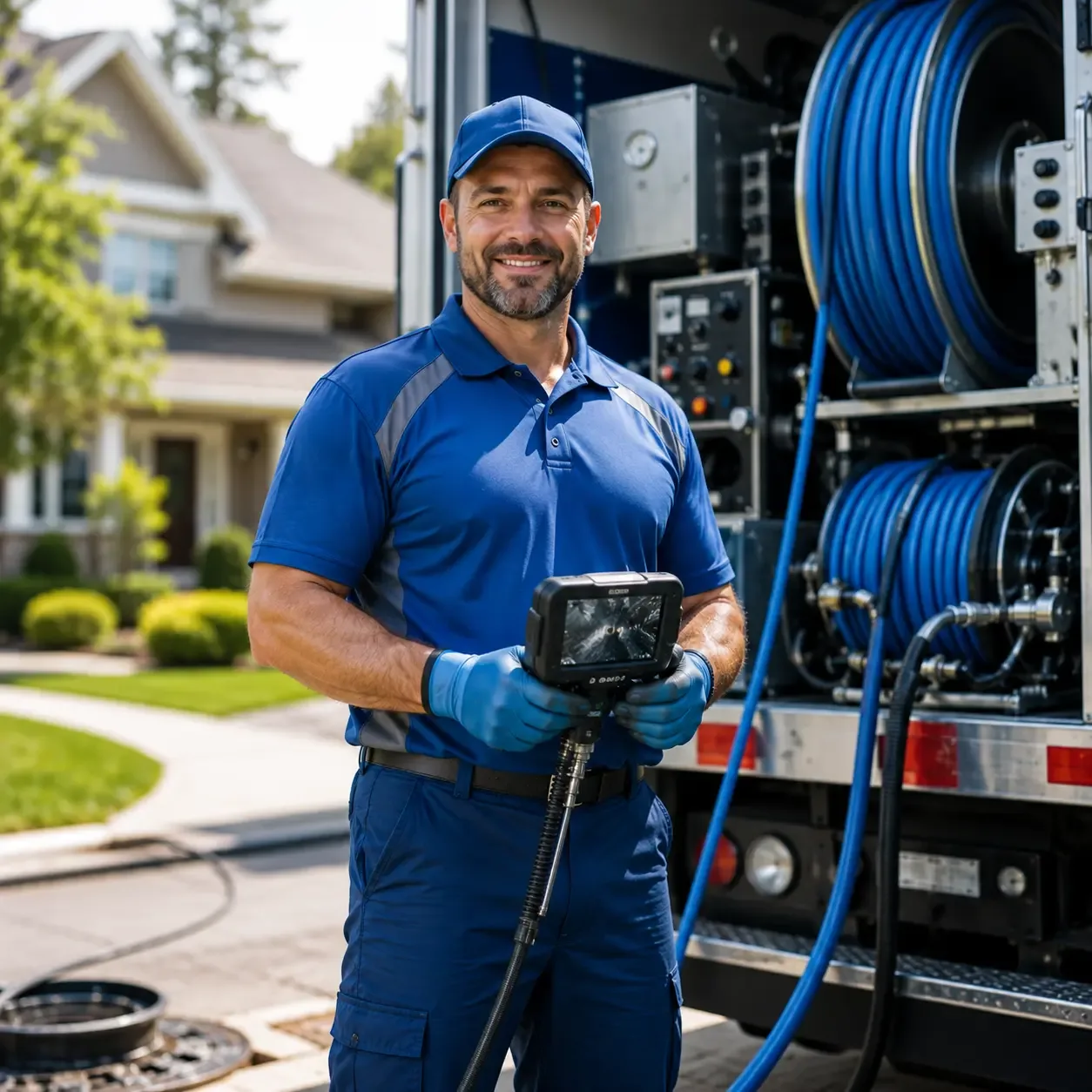 Local outdoor drain cleaning specialists in East Bernstadt, KY
